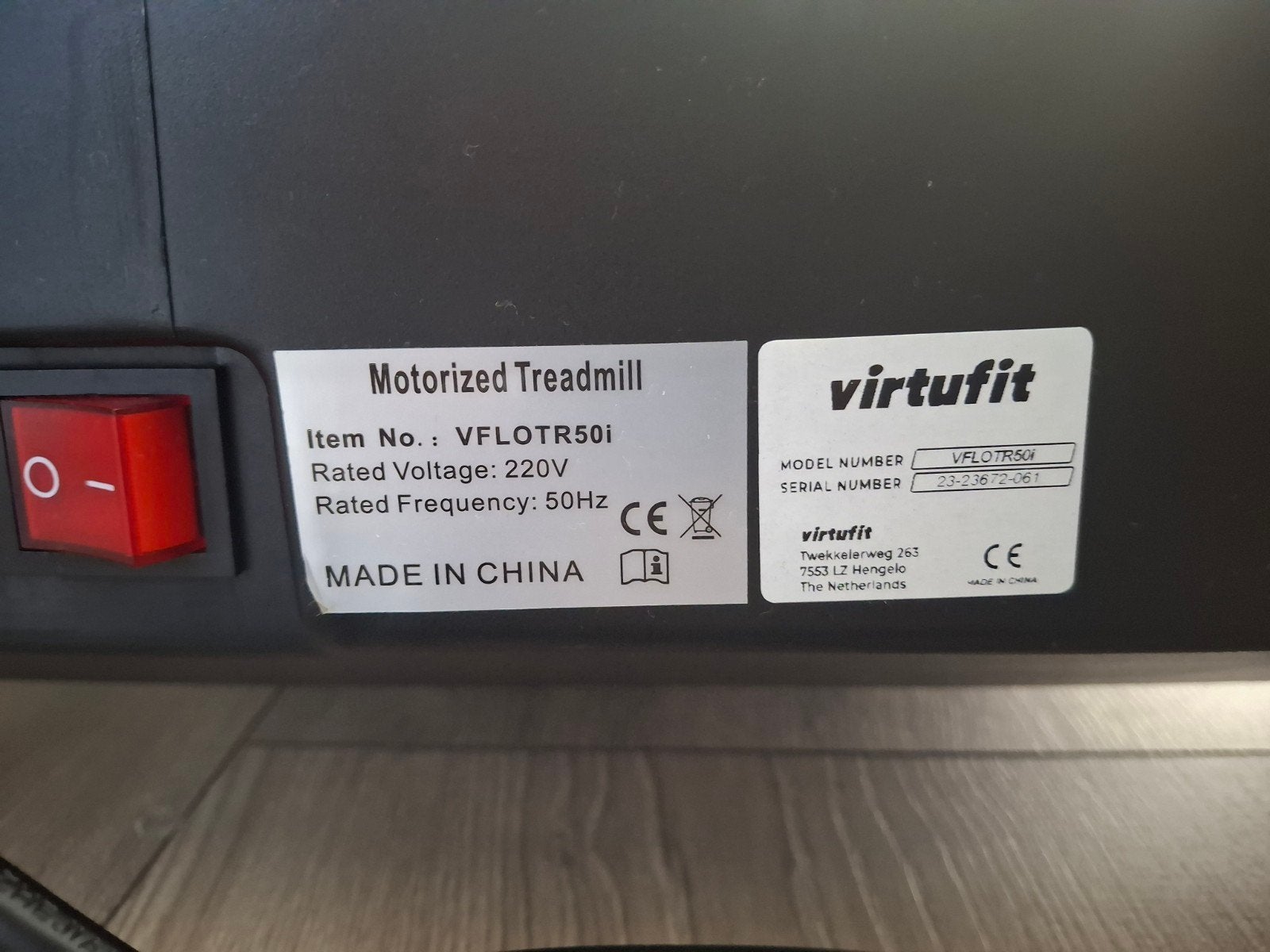 Foto 4 van VirtuFit TR-50i Loopband - Zo goed als nieuw