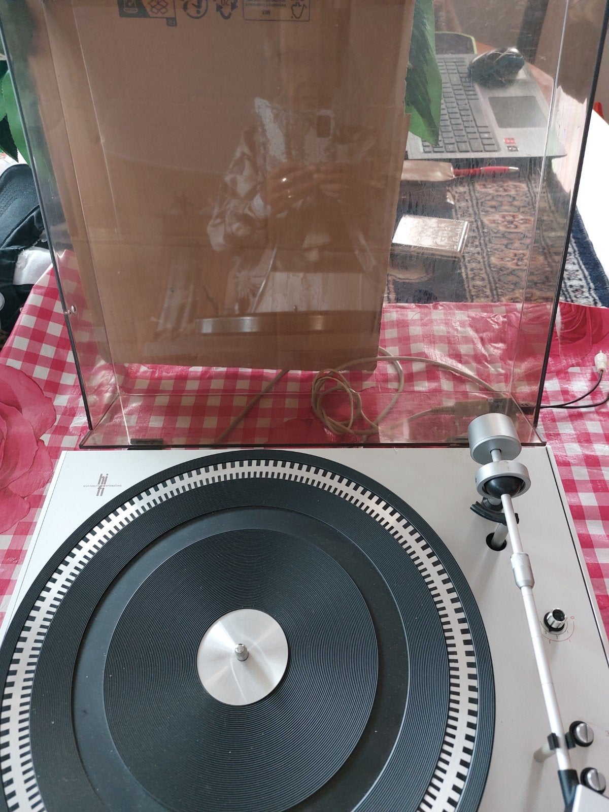 Philips picup 212 igs spelend te horen, Ophalen of Verzenden, Gebruikt, Philips