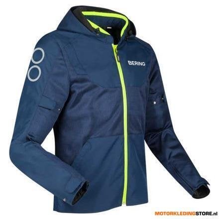 Bering Profil Motorjas, Blauw-Fluor Geel, Ophalen of Verzenden, Nieuw met kaartje