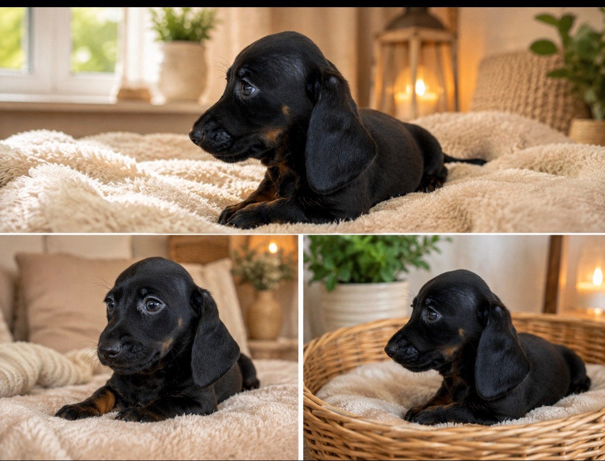 Teckel puppy, Parvo, Standaard, Reu, 8 tot 15 weken