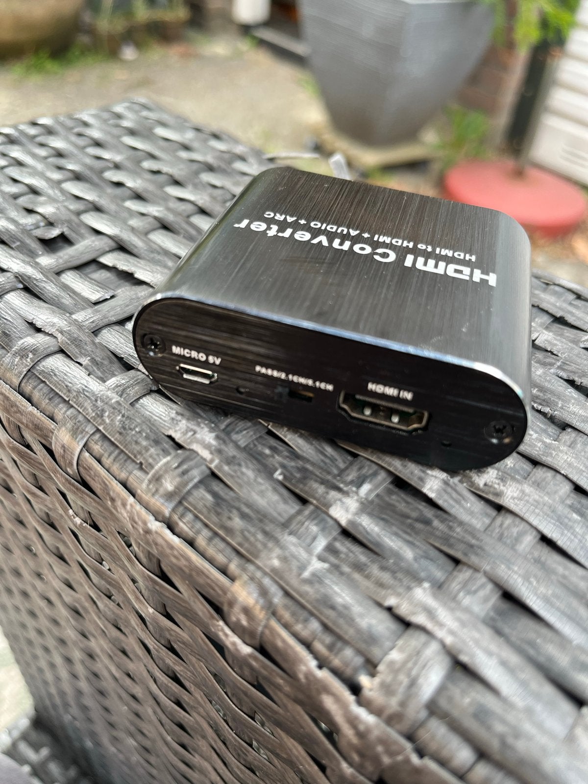 HDMI Converter met ARC - Audio Extractor, Ophalen of Verzenden, Zo goed als nieuw
