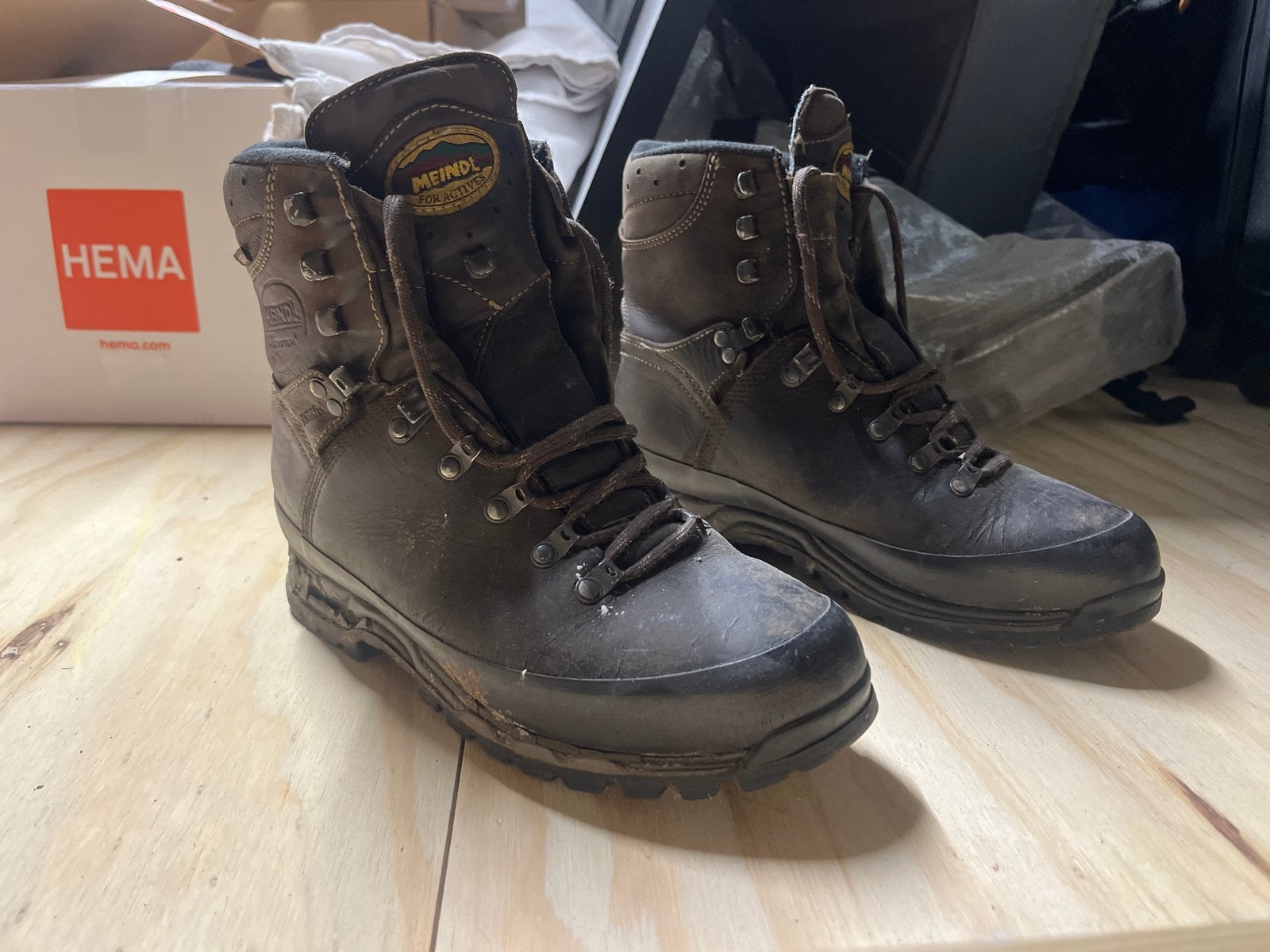 Meindl wandelschoenen maat 44 - Nieuwe zool vereist, Ophalen of Verzenden, Gebruikt, Schoenen