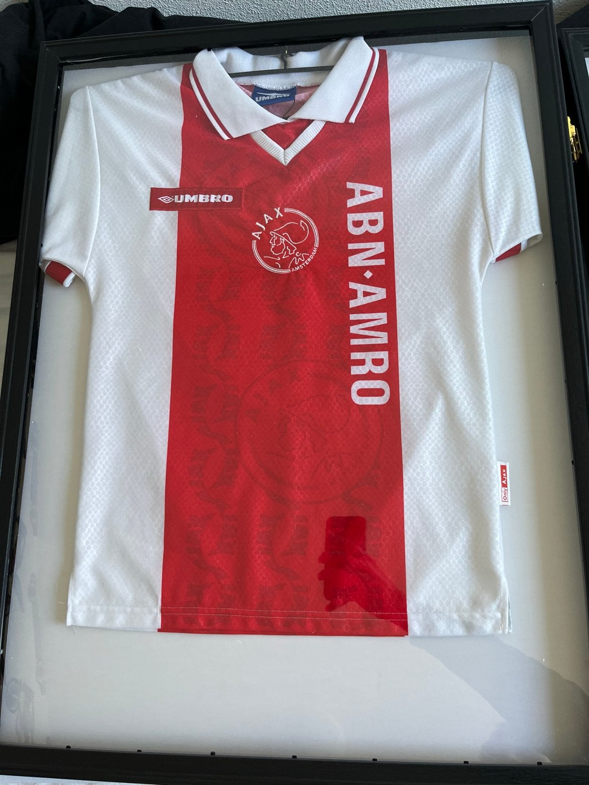 Ingelijste Ajax voetbalshirts - Diverse modellen, Kleding | Heren, Sportkleding, Zo goed als nieuw, Voetbal, Overige maten, Meerkleurig