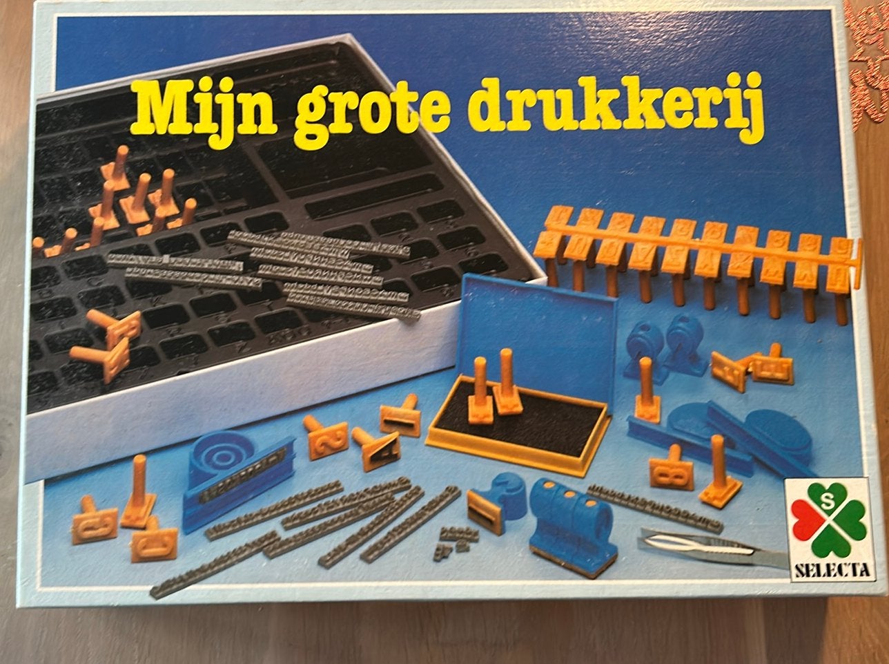 Mijn grote drukkerij stempelset, Ophalen, Zo goed als nieuw, Elektrisch, Overige merken
