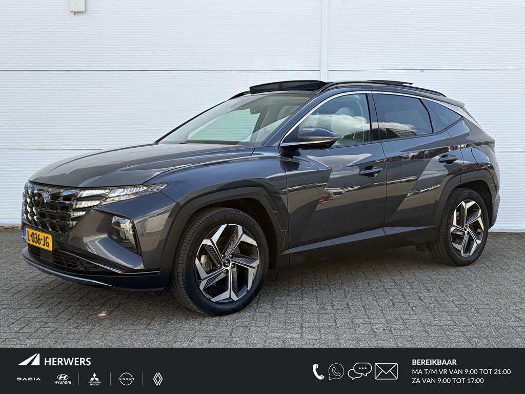Hyundai Tucson 1.6 T-GDI HEV Premium Sky / Achterbank verwar, Gebruikt, Euro 6, 1650 kg, Origineel Nederlands