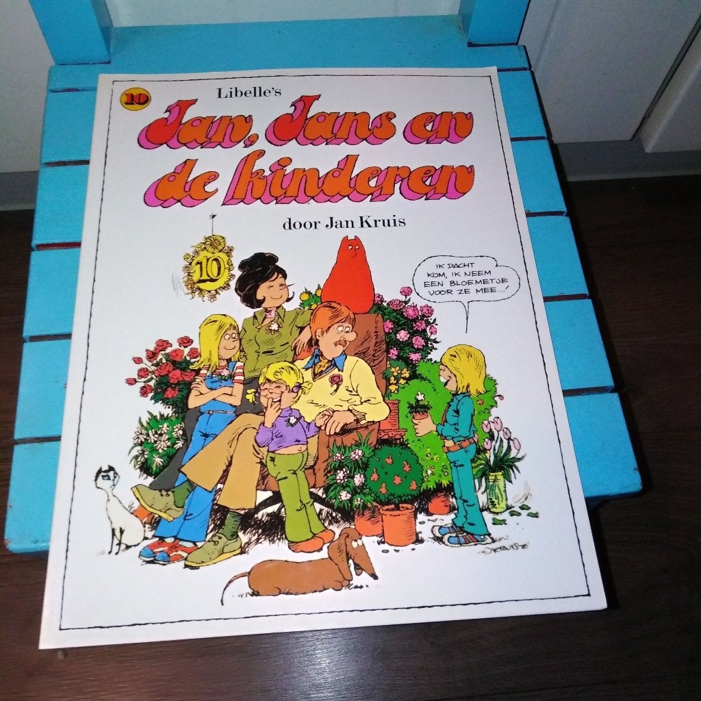 Jan Jans en de kinderen strips 12 deeltjes, Meerdere stripboeken, Ophalen, Gelezen
