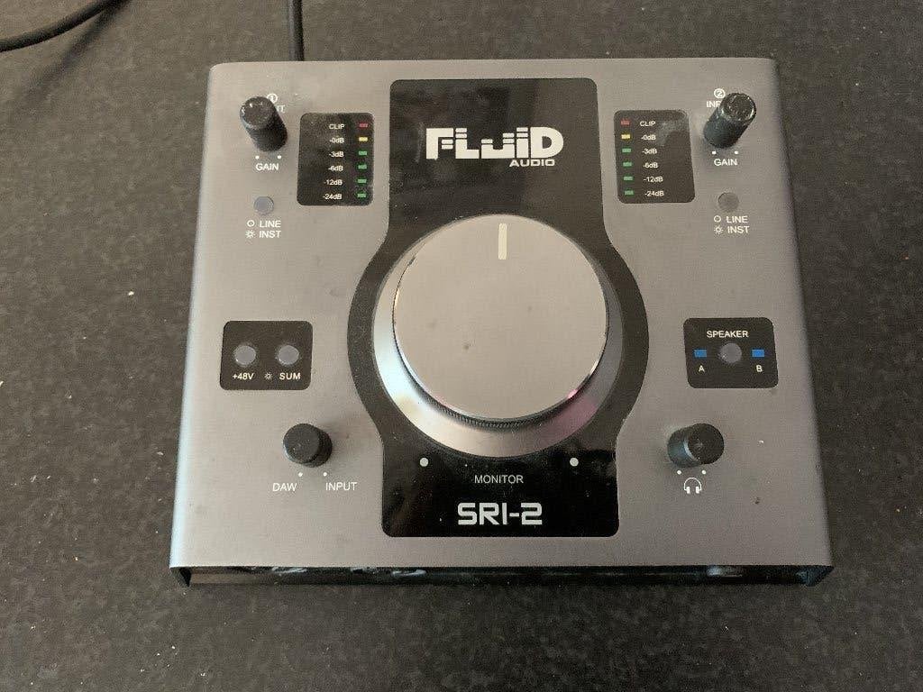 Fluid Audio SRI-2 USB Audio Interface & Monitor Controller, Muziek en Instrumenten, Ophalen of Verzenden, Gebruikt