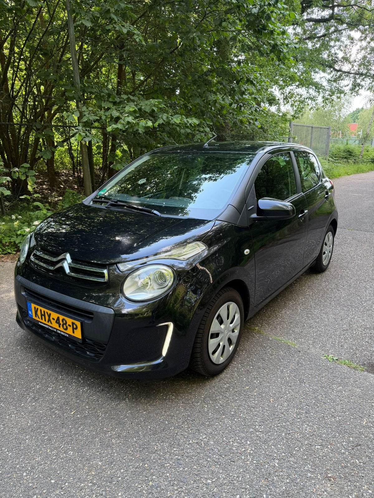 Citroën C1 1.0 VTi Airscape 68PK S&S 5D 2015 Zwart, Voorwielaandrijving, Stof, 4 stoelen, C1