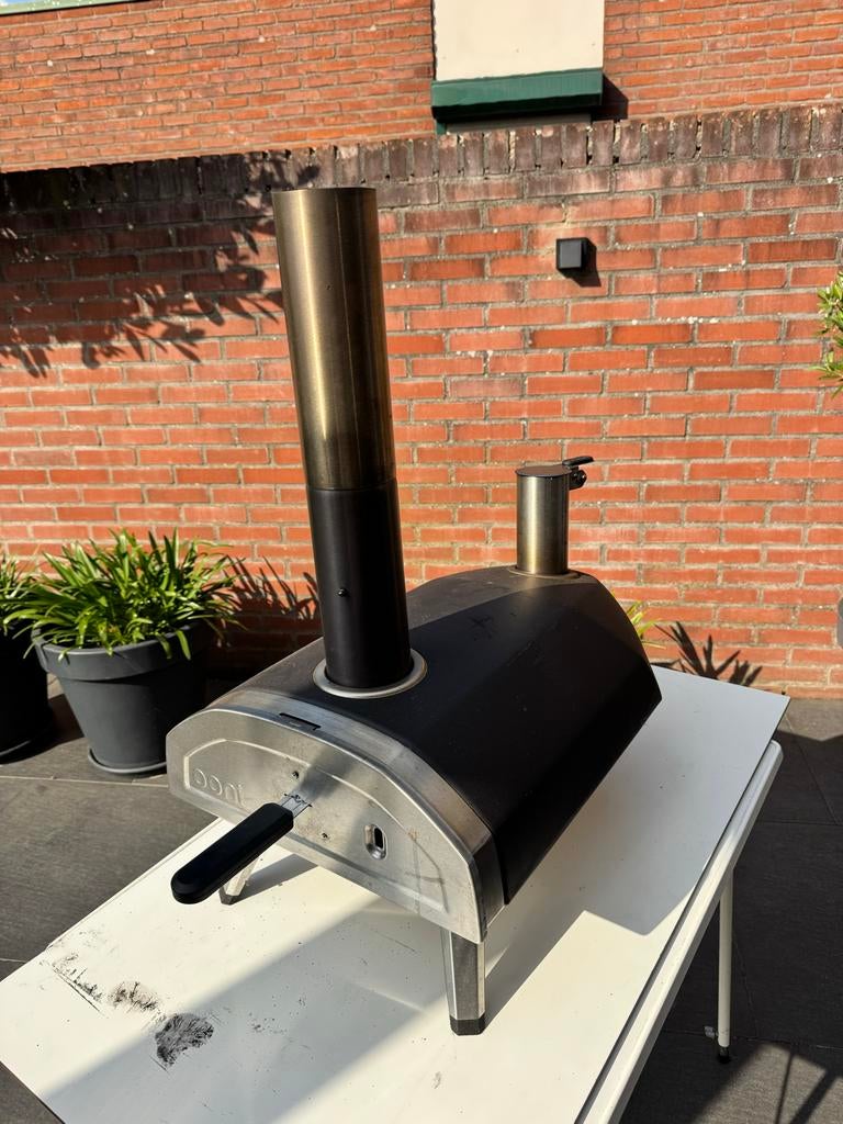 Ooni fyra 12 pizza oven op pallets, Ophalen, Gebruikt