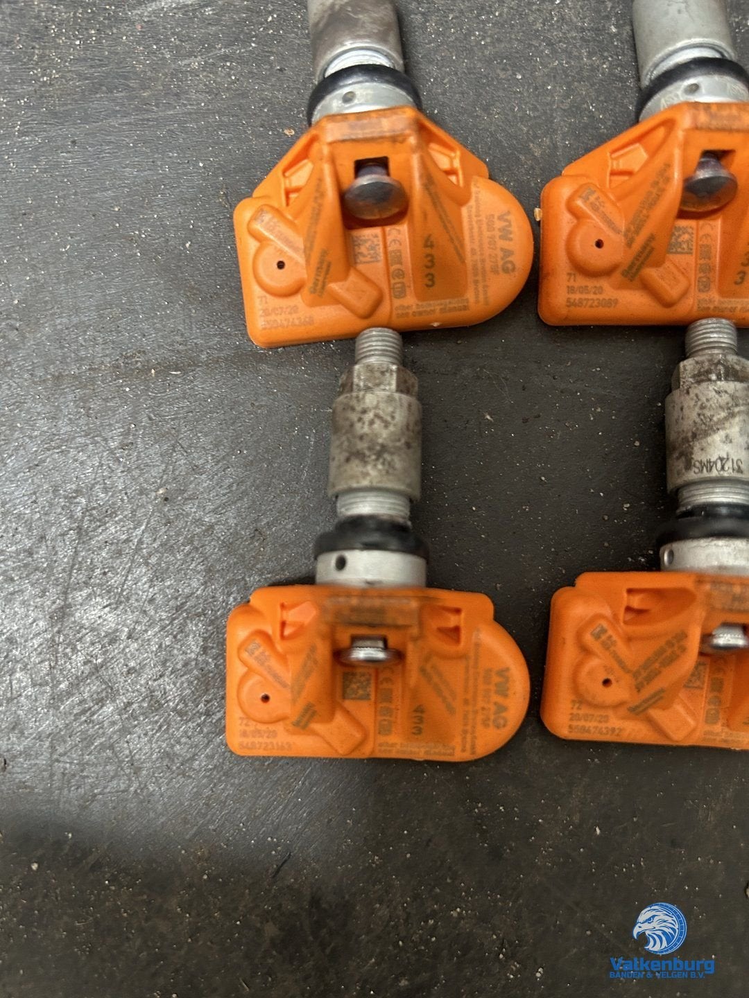 Originele VAG Volkswagen Audi Porsche TPMS sensoren, Gebruikt, -, Verzenden, -