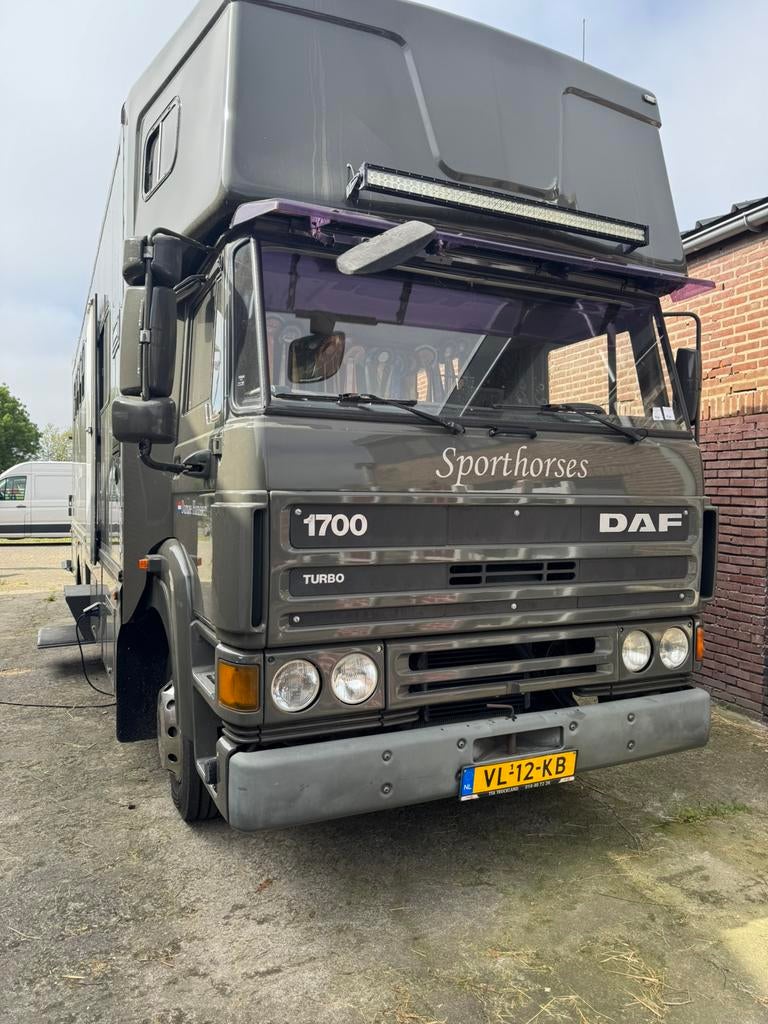 DAF 1700 5/6 paards, Auto's, Voorwielaandrijving, Grijs, Particulier, DAF