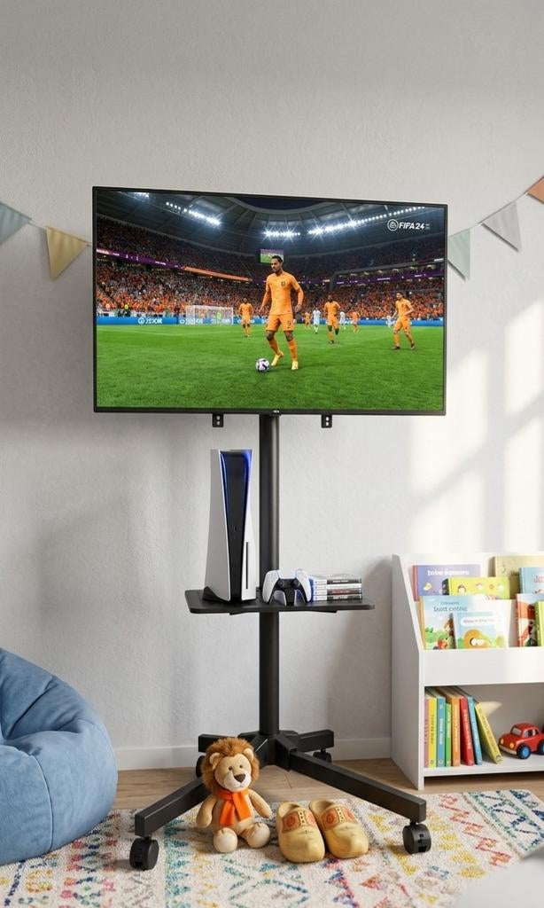 Nieuw!! Verrijdbaar tv / playstation 5 standaard, Audio, Tv en Foto, Televisiebeugels, Ophalen, Nieuw