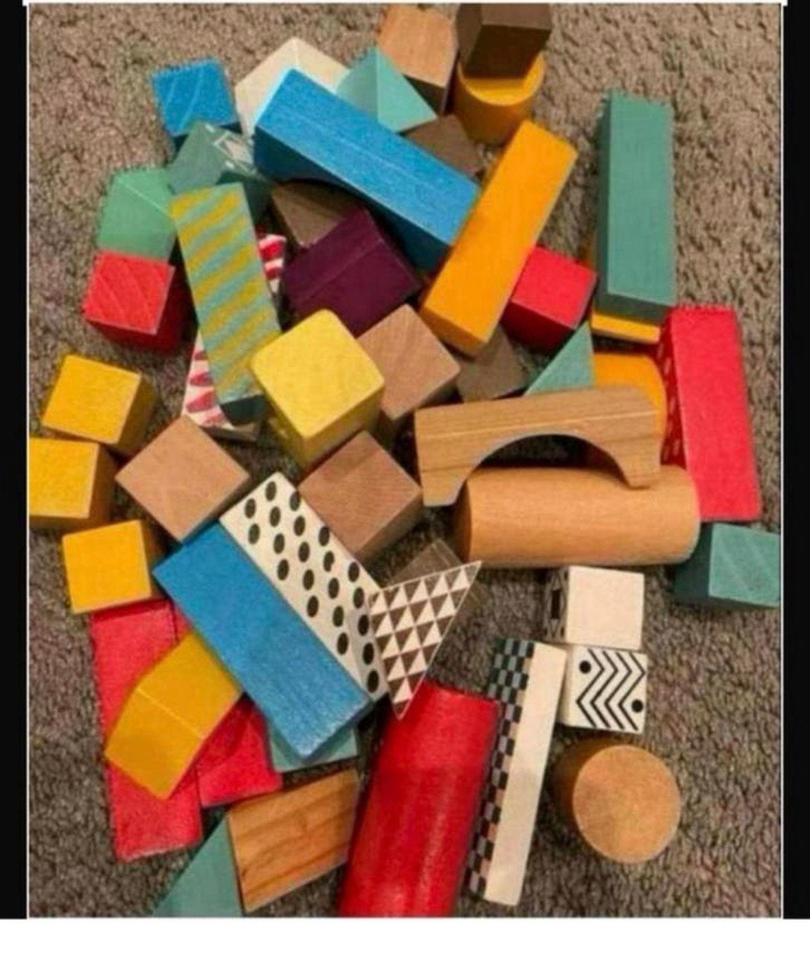Houten blokken bouwblokken speelblokken hout, Kinderen en Baby's, Speelgoed | Bouwstenen, Ophalen of Verzenden, Zo goed als nieuw