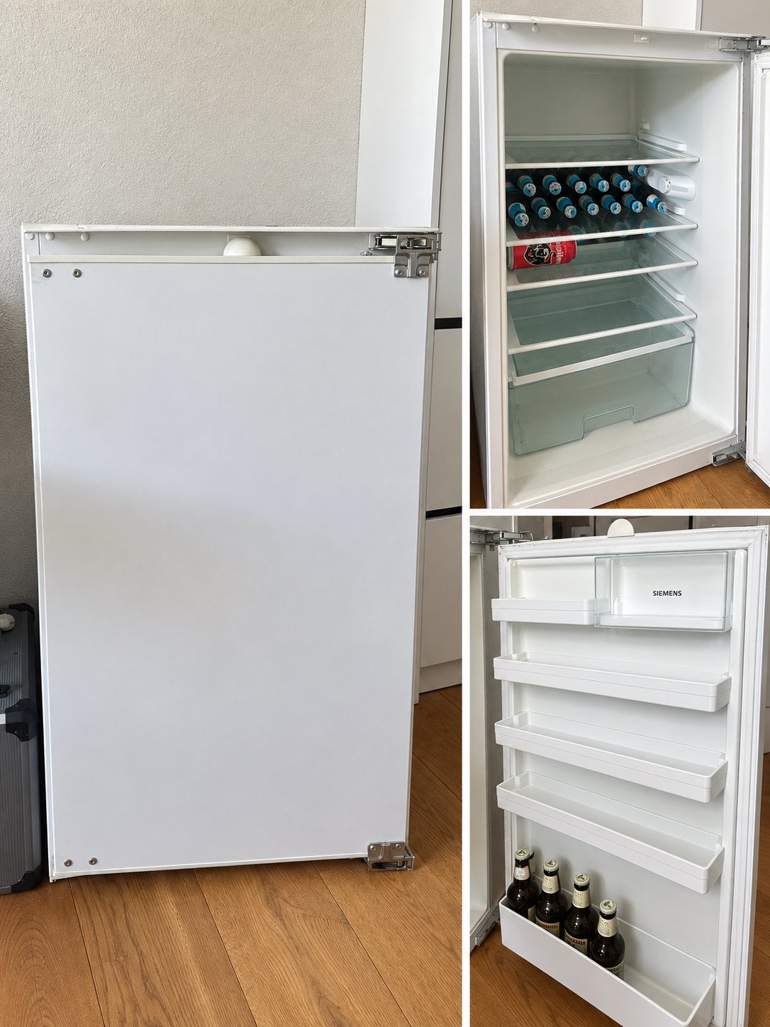 Compacte Siemens inbouwkoelkast - Ideaal voor kleine ruimtes, Witgoed en Apparatuur, Ophalen, Minder dan 75 liter, Zonder vriesvak