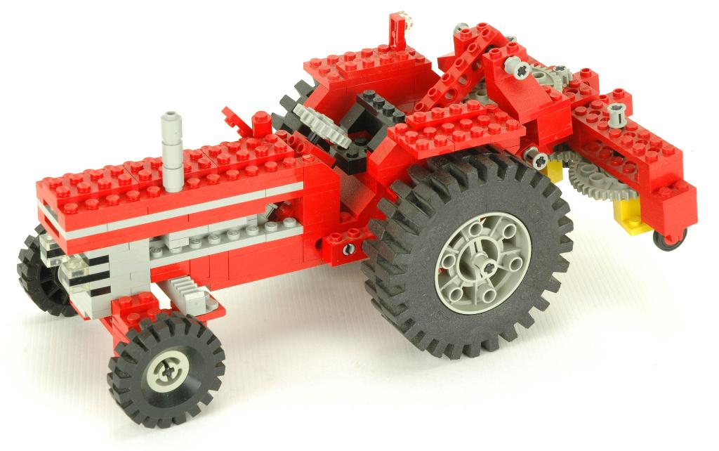 Vintage Lego Technic 851 Tractor Set - Compleet & ZGAN, Lego, Compleet, Ophalen of Verzenden, Zo goed als nieuw