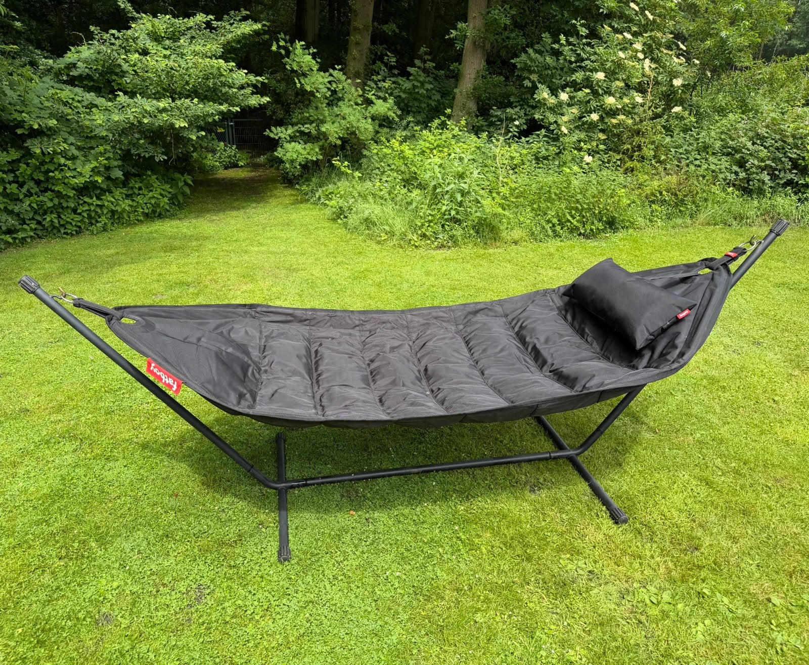 Fatboy Headdemock Hangmat met Standaard – Origineel, Ophalen, Gebruikt, Meerpersoons, Met standaard