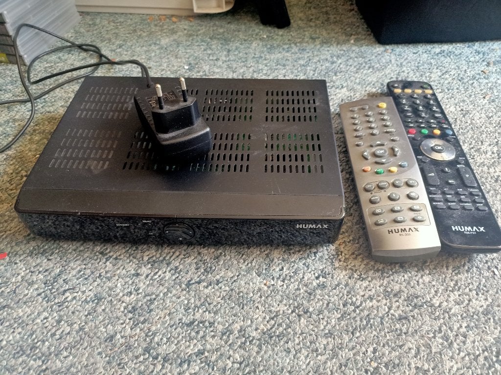 Humax iRHD-5300C/NL Digitale TV Ontvanger, Afstandsbediening, Ophalen of Verzenden, Gebruikt, Decoder
