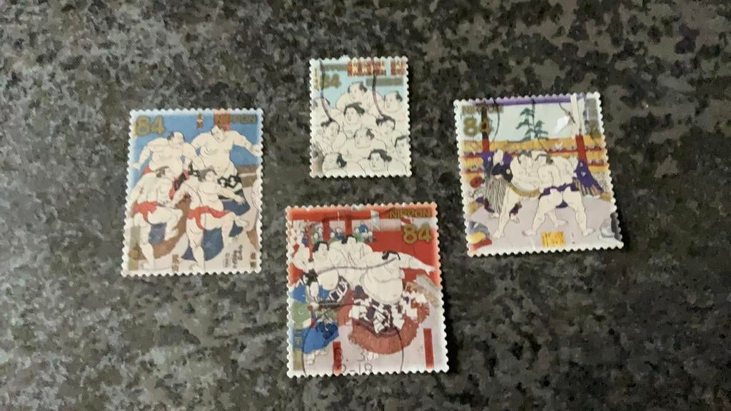 (23310) Japan, 2020, Sumo, worstelen, Ophalen of Verzenden, Oost-Azië
