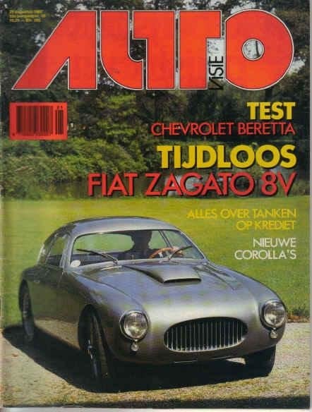 Autovisie 18 1987 : Fiat 8V Zagato - Chevrolet Beretta - BMW, Ophalen of Verzenden, Gelezen, Algemeen