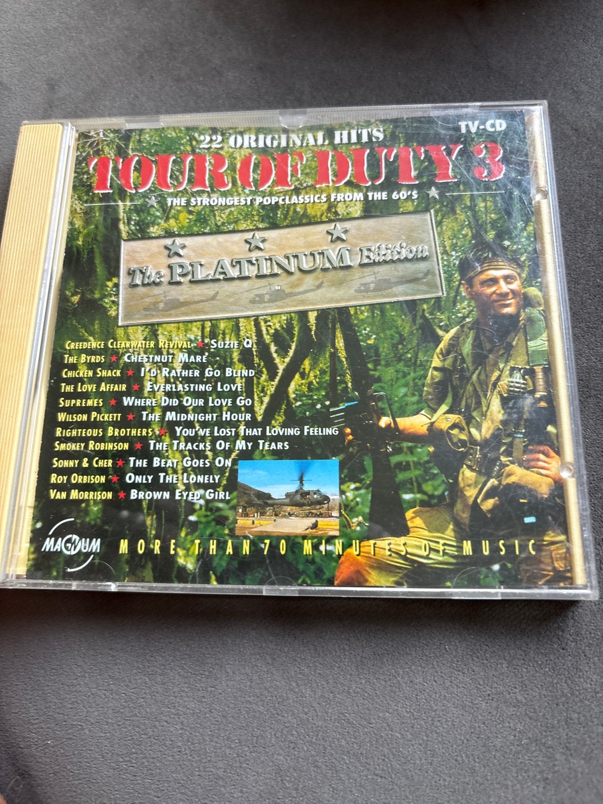 Tour of Duty 3: The Platinum Edition TV-CD (Popclassics), Ophalen of Verzenden, Gebruikt
