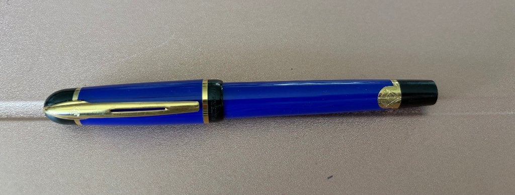 WATERMAN VULPEN Phileas - blue marble - WD014, Verzamelen, Pennenverzamelingen, Waddinxveen, Ophalen of Verzenden, Zo goed als nieuw
