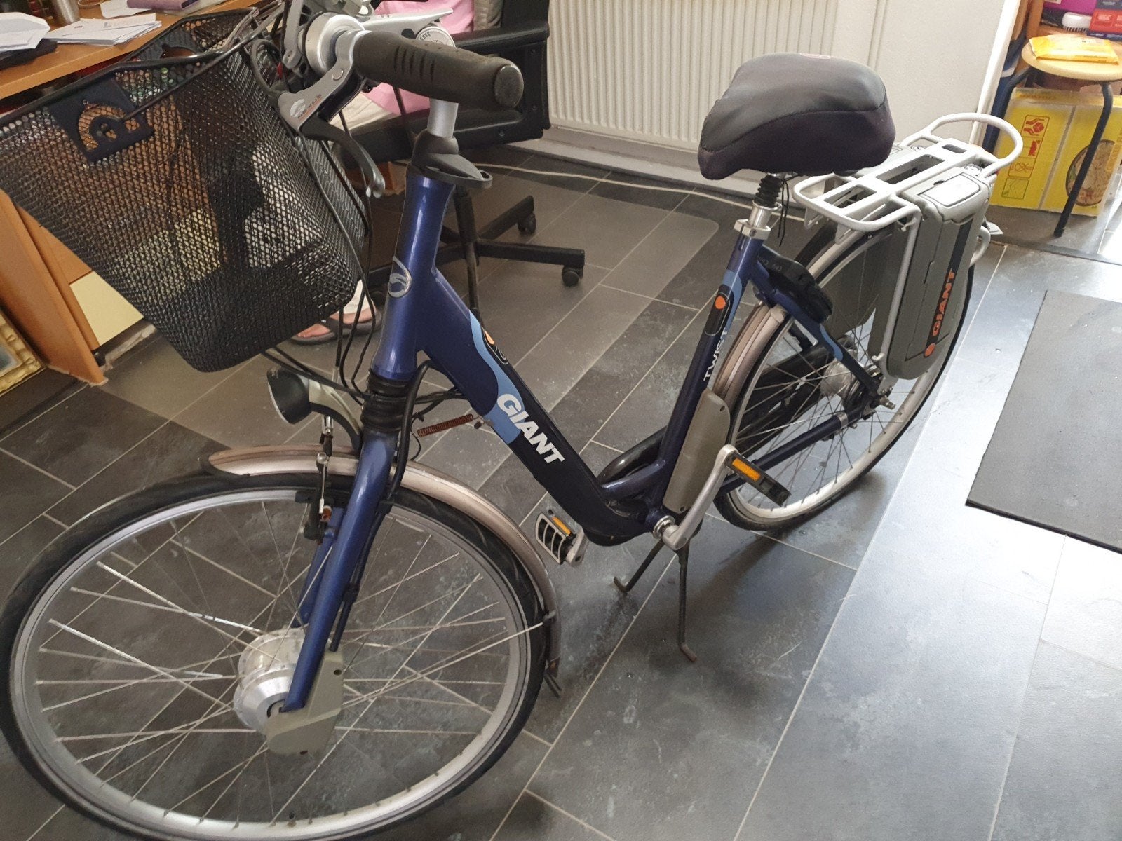 Giant Twist 2.0 elektrische fiets met dubbele accu, Ophalen, Gebruikt, Giant, 51 tot 55 cm