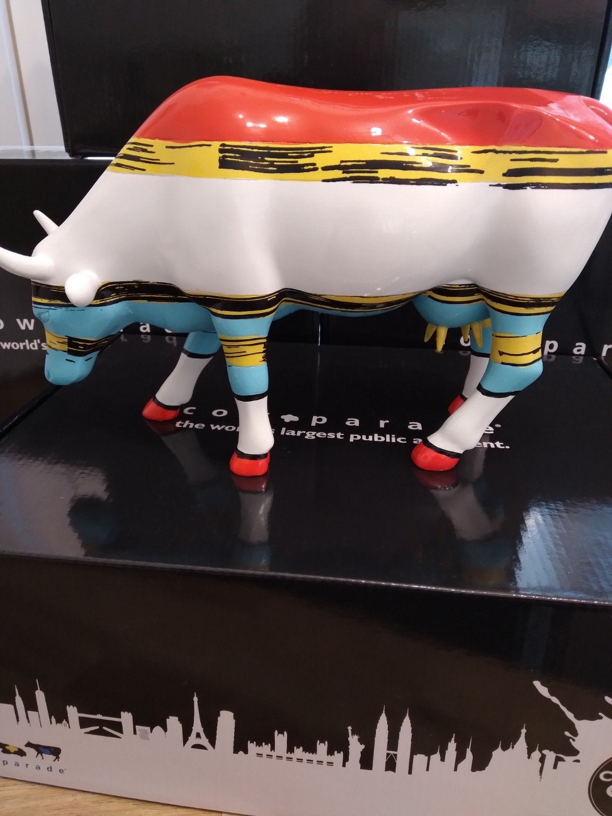 Cow Parade Koe"Pencilled Moodel" LARGE (NIEUW), Ophalen of Verzenden, Nieuw, Dier