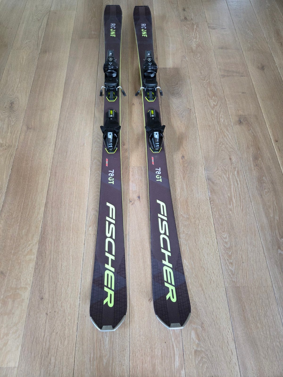 Fischer RC One 78GT - Protector 11GW Bindings ski's (173cm), Sport en Fitness, Ophalen, 160 tot 180 cm, Fischer, Zo goed als nieuw
