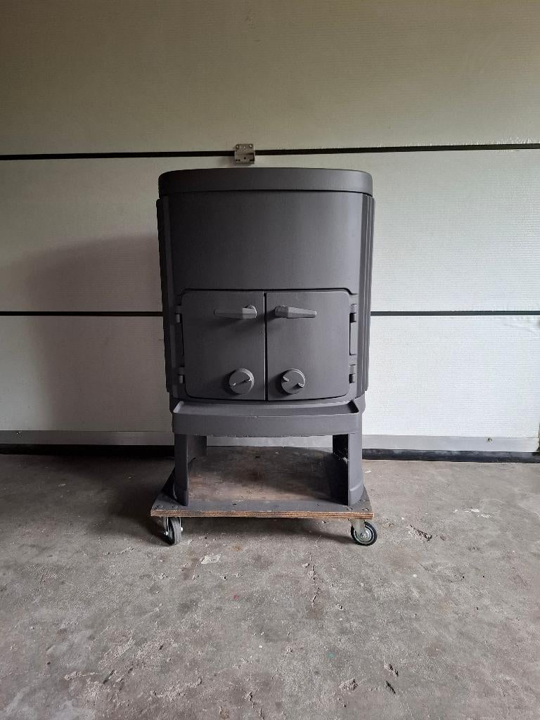 Morso 1124 als nieuw., Huis en Inrichting, Ophalen, Houtkachel, Zo goed als nieuw, Vrijstaand