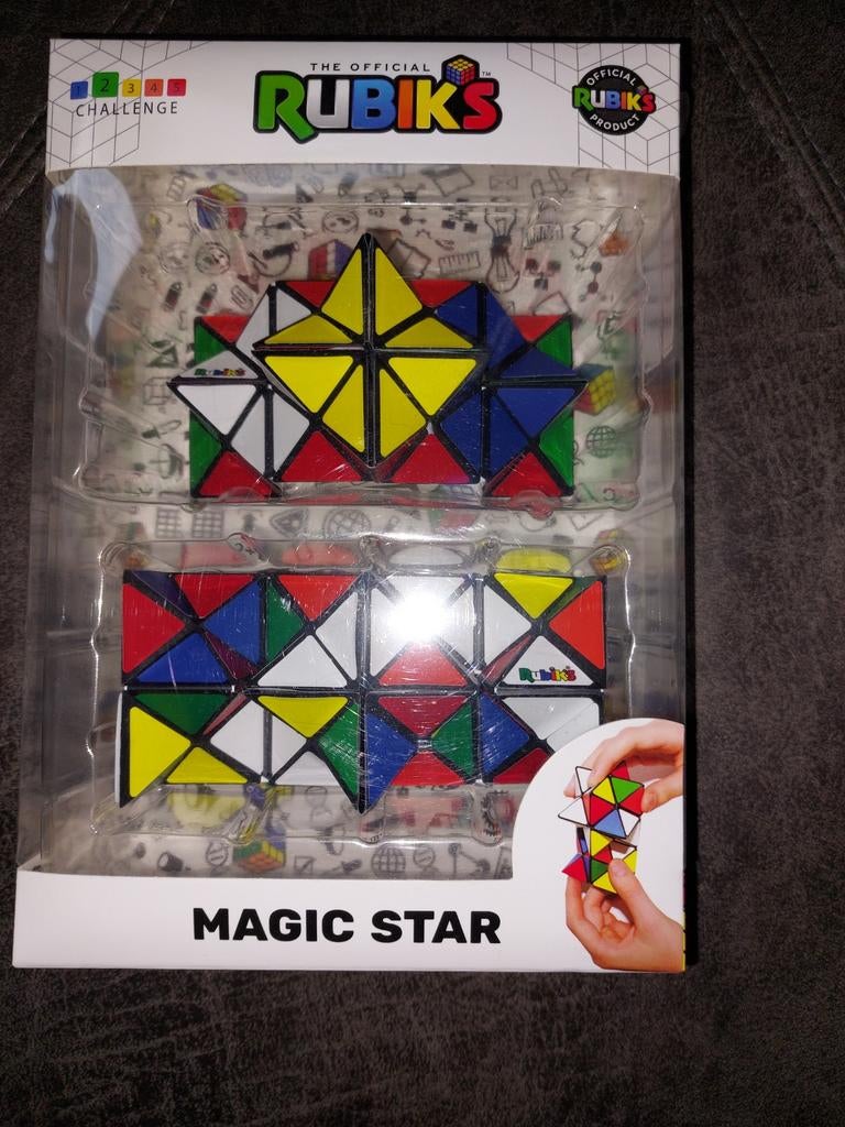 Magic star Rubiks Nieuw in de doos, Ophalen of Verzenden, Nieuw, Knutselwerk