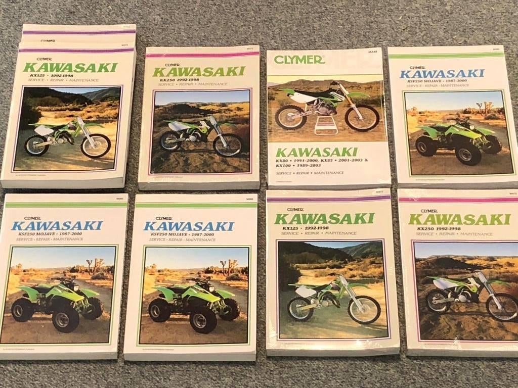 KAWASAKI KX125 KAWASAKI KX250 Clymer manuals ** NIEUW, Ophalen of Verzenden, Kawasaki