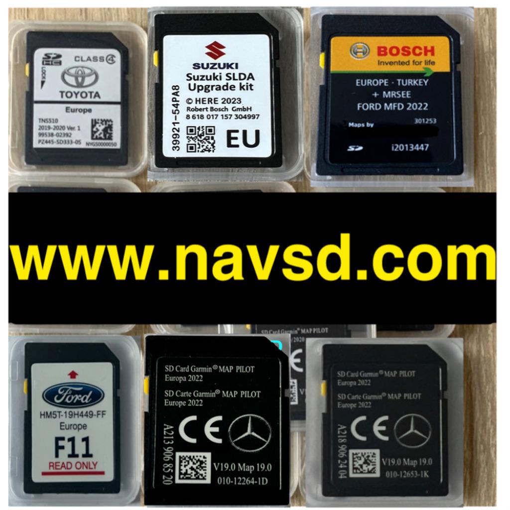 ✅ Auto navigatie updates sd Europa voor vele merk auto 2025, Computers en Software, Navigatiesoftware, Update, NISSAN RENAULT OPEL TOYOTA MAZDA FORD MERCEDES SUZUKI CITROËN
