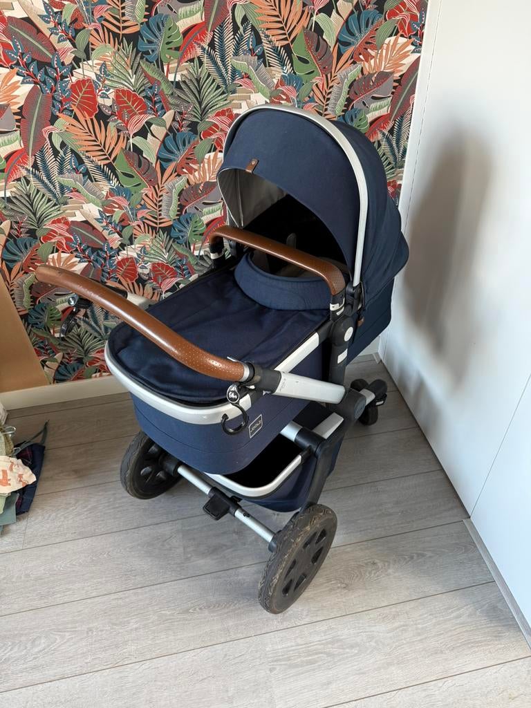 Joolz Day 2 Blauw, Kinderen en Baby's, Kinderwagens en Combinaties, Gebruikt, Verstelbare duwstang, Combiwagen, Ophalen