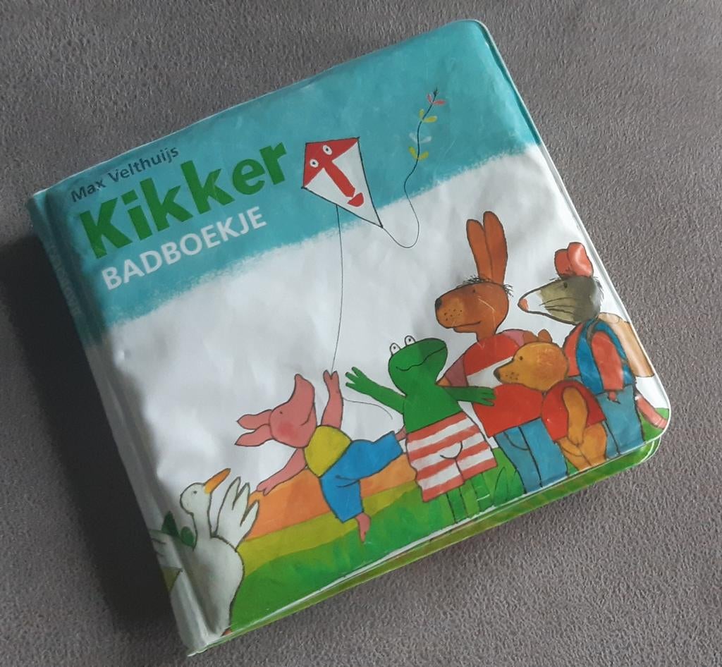 Kikker Badboekje - Max Velthuijs, Boeken, Max Velthuijs, Ophalen of Verzenden, Uitklap-, Voel- of Ontdekboek, 0 tot 6 maanden