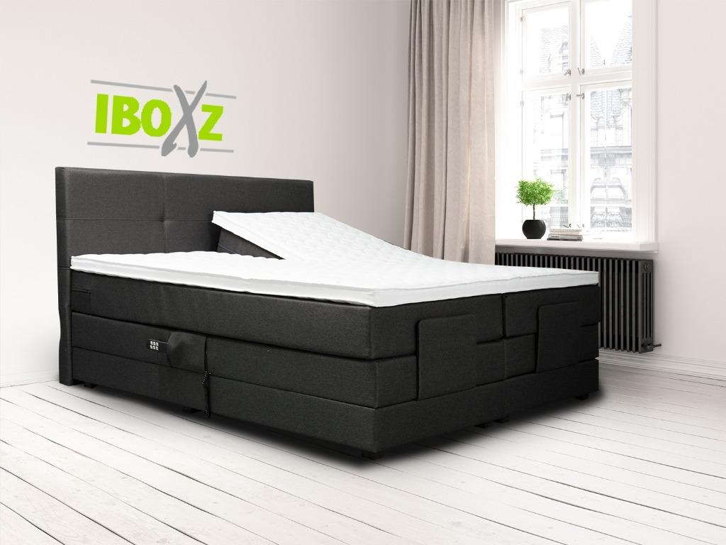 Elektrische boxspring 180 x 200 OUTLETMODEL / incl. MONTAGE, Huis en Inrichting, Slaapkamer | Boxsprings, Iboxz, Verzenden, Elektrische OUTLET BOXSPRING 180 x 200 uit voorraad leverbaar