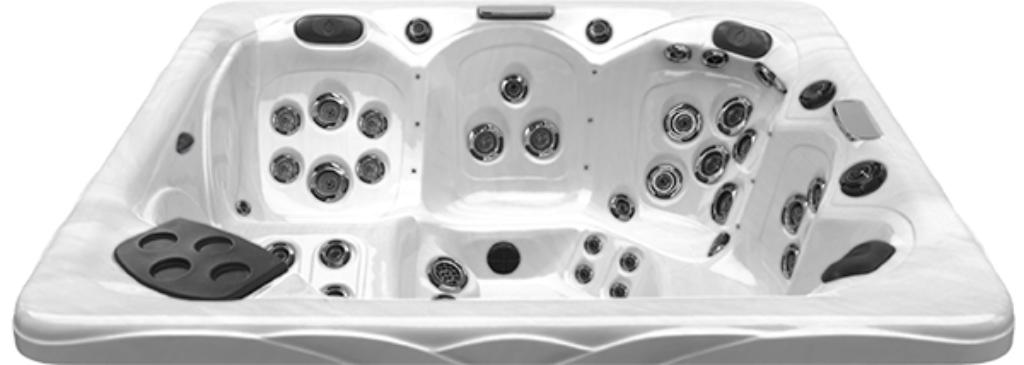Masterspas Jacuzzi TS 8.2 6 persoons 100 % USA spa voorraad, Ophalen, Nieuw, Trap, Inbouw