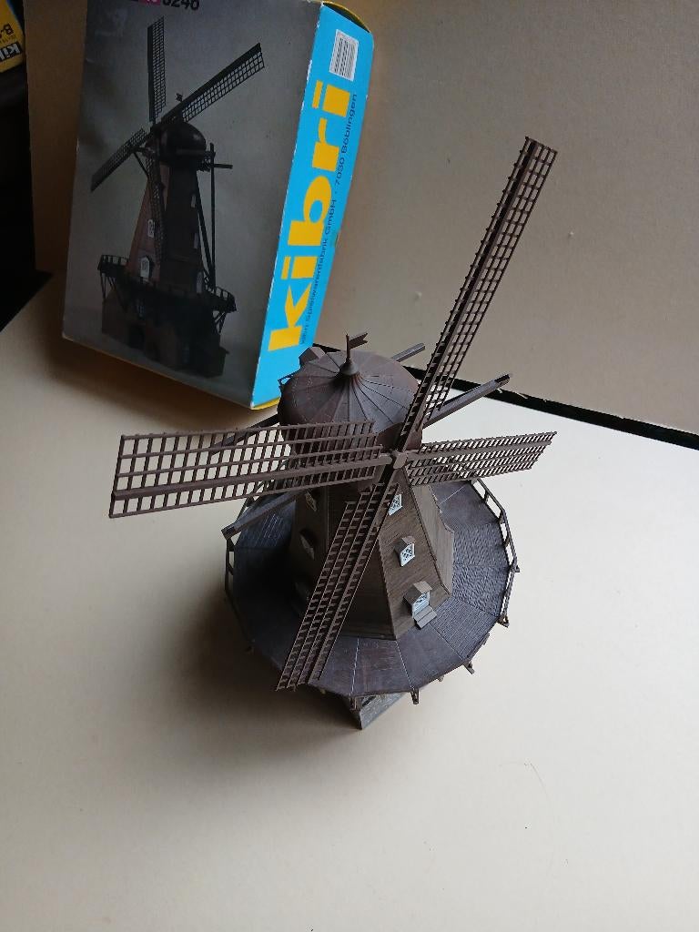 Hollandse molen, Hobby en Vrije tijd, Modeltreinen | H0, Overige merken, Gebruikt, Gelijkstroom of Wisselstroom, Brug, Tunnel of Gebouw