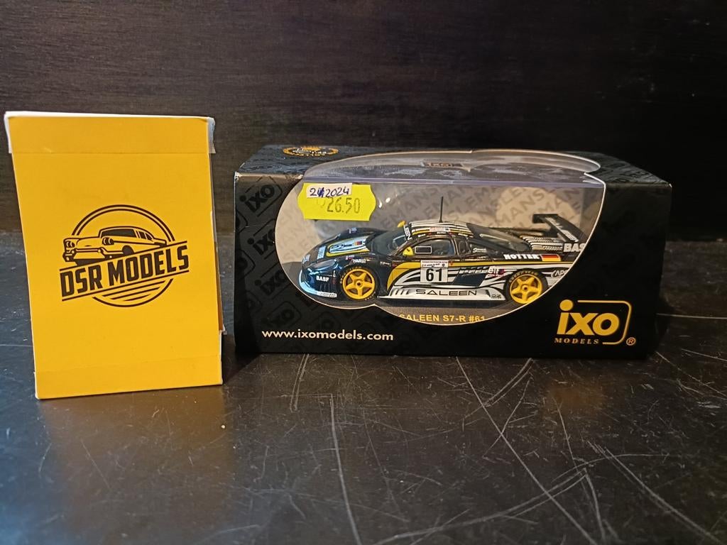 1:43 Saleen S7-R zwart wit, Overige merken, S, Auto, R