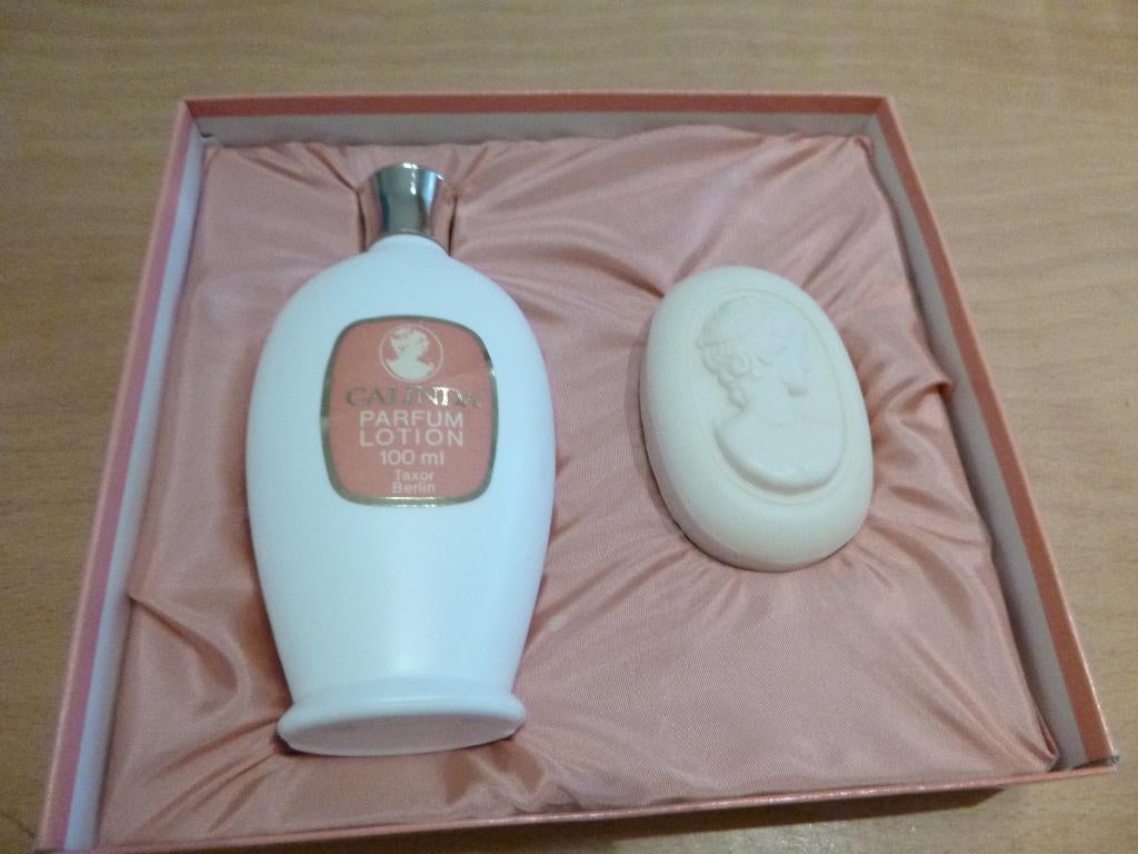 retro zeep en lotion van Calinda, Ophalen of Verzenden, Overige typen