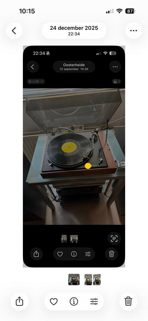 Lenco L76/S draaitafel, Audio, Tv en Foto, Platenspelers, Zo goed als nieuw, Platenspeler, Overige merken, Ophalen