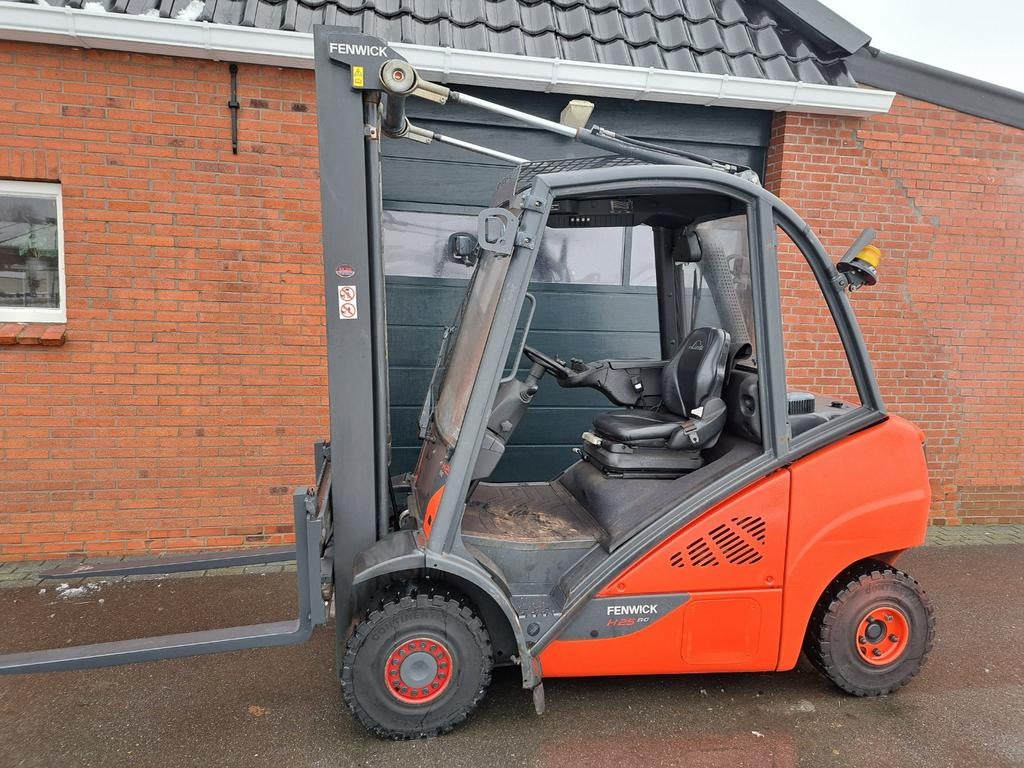 Linde h25 D 02 Hefhoogte 595 cm Met weinig uren, Zakelijke goederen, Ophalen, Linde, Diesel, Heftruck