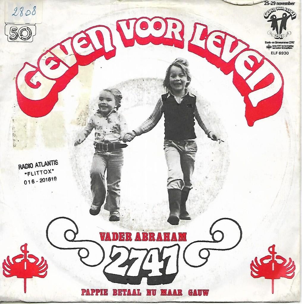 Vader Abraham - Geven voor leven, Gebruikt, Ophalen of Verzenden, Nederlandstalig, Maxi-single