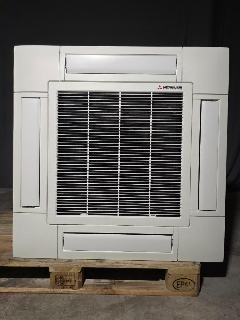 Refurbished cassette airco Mitsubishi Hyper Inverter 12,5 kW, Koelen en Ontvochtigen, Timer, 3 snelheden of meer, Ophalen of Verzenden