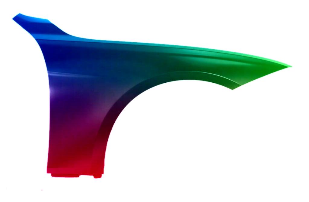 Voor BMW F30 F31 F34 F35 12-19 FRONT RIGHT Spatbord IN DE KL, Verzenden, Nieuw, Spatbord, BMW
