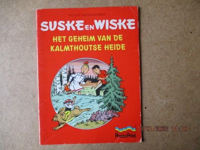 adv5516 suske en wiske presto print, Eén stripboek, Ophalen, Gelezen