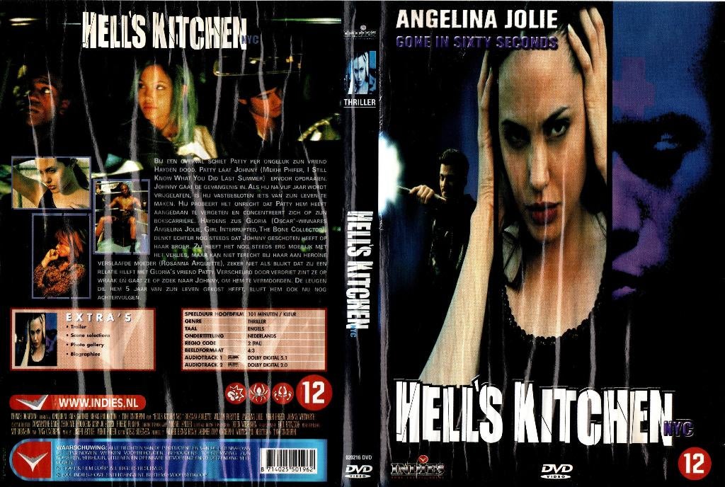 Hell's Kitchen, Vanaf 12 jaar, Ophalen of Verzenden, Zo goed als nieuw, Actiethriller