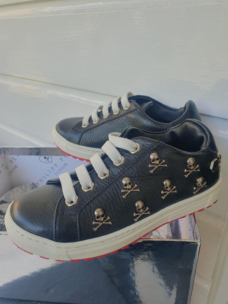 Philipp Plein Junior sneakers skulls zwart, Philipp Plein, Jongen of Meisje, Schoenen, Nieuw