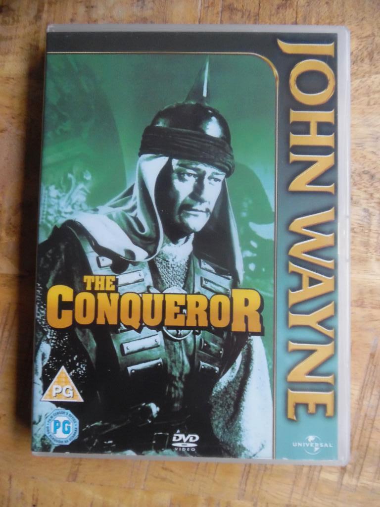 AVONTUUR SPEKTAKEL - THE CONQUEROR - JOHN WAYNE, Alle leeftijden, Ophalen of Verzenden, Gebruikt, Overige gebieden