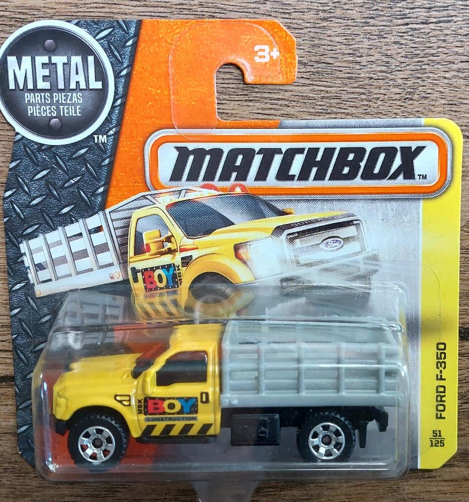 Matchbox Ford F-350 (1) 1/64, Ophalen of Verzenden, Nieuw, Auto