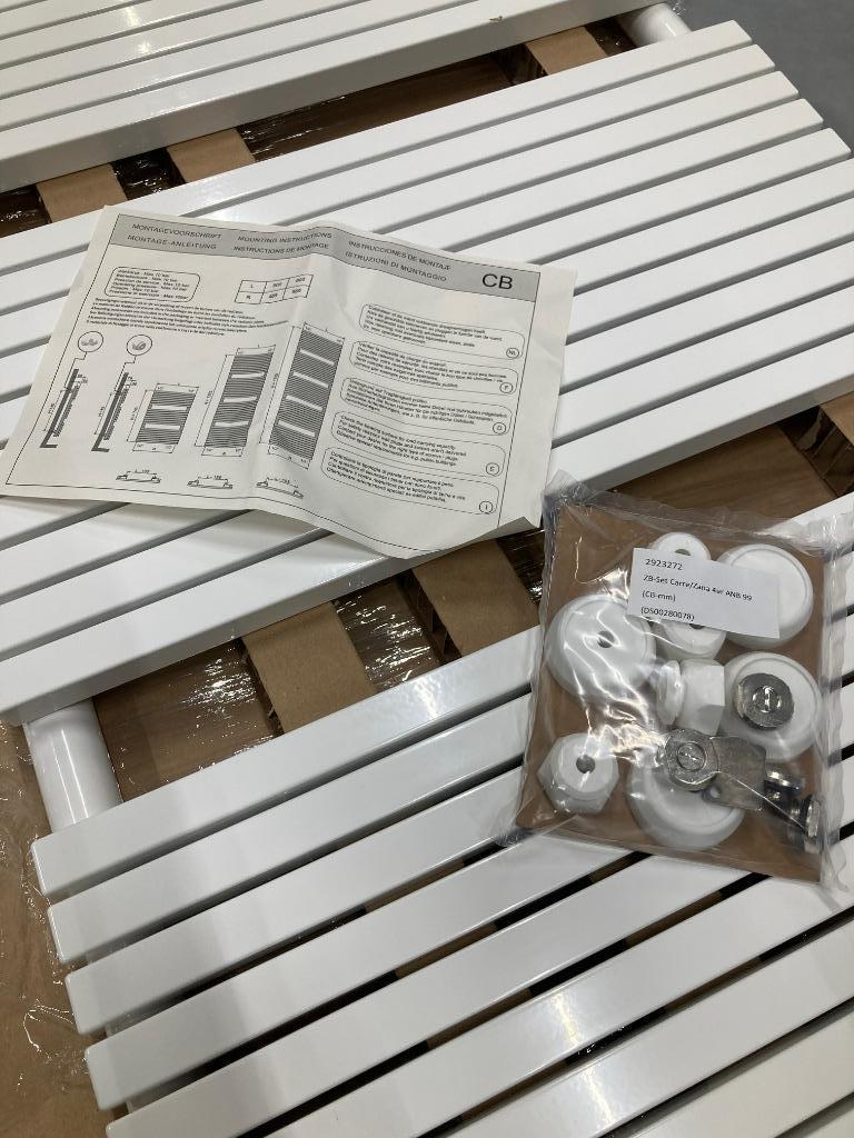 Vasco Carre CB radiator 1375 hoog en 600 breed wit 886 Watt, Radiator, Nieuw, Ophalen of Verzenden, 60 tot 150 cm